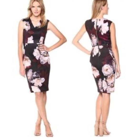 Calvin Klein Dresses & Skirts - Calvin Klein Floral Sheath Dress